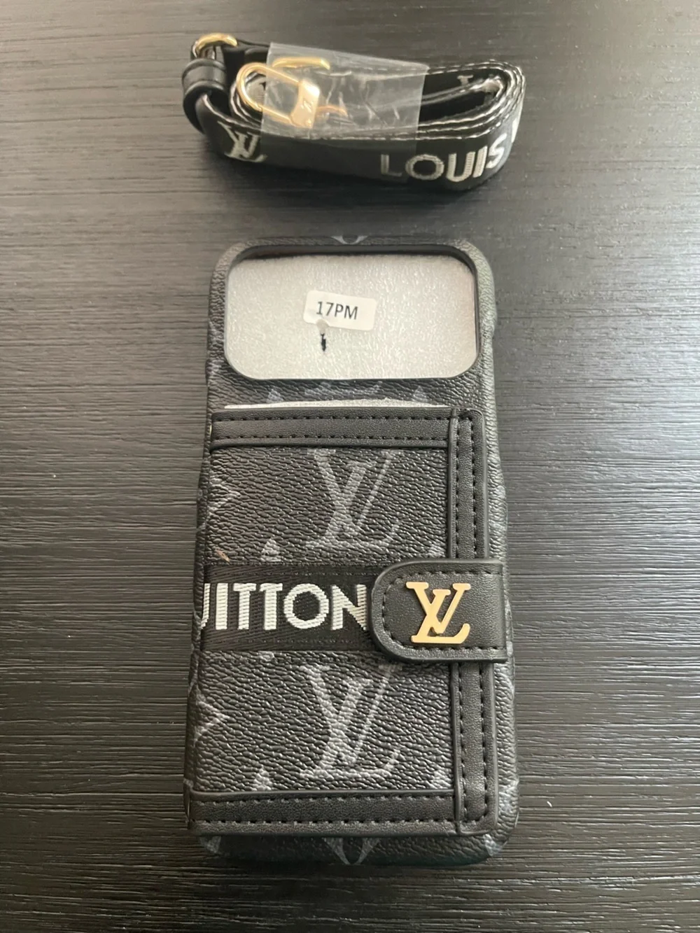 iPhone 17 pro max crossbody Cardholder Phone Case
